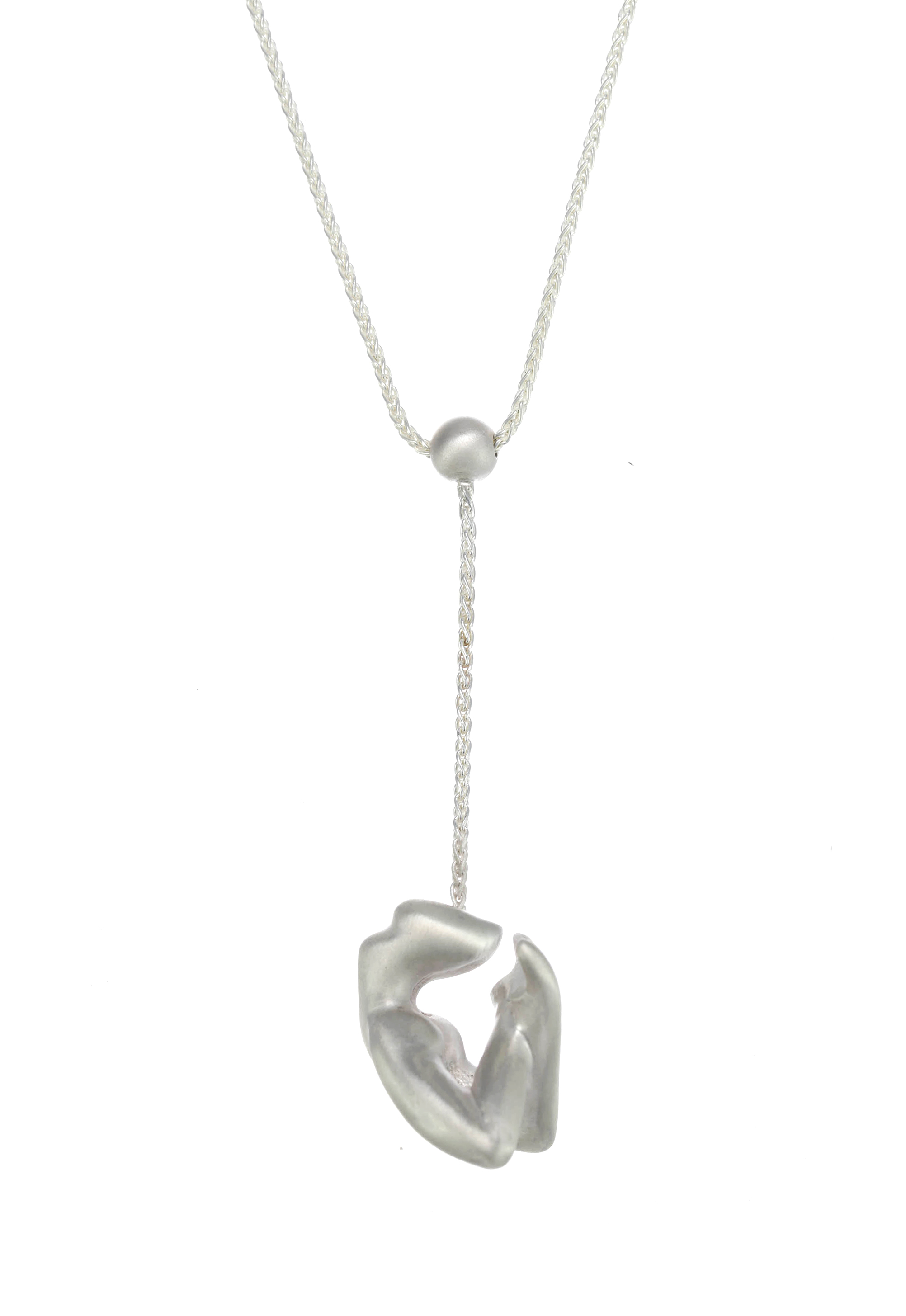 Lalacrobat — Polish silver necklace
