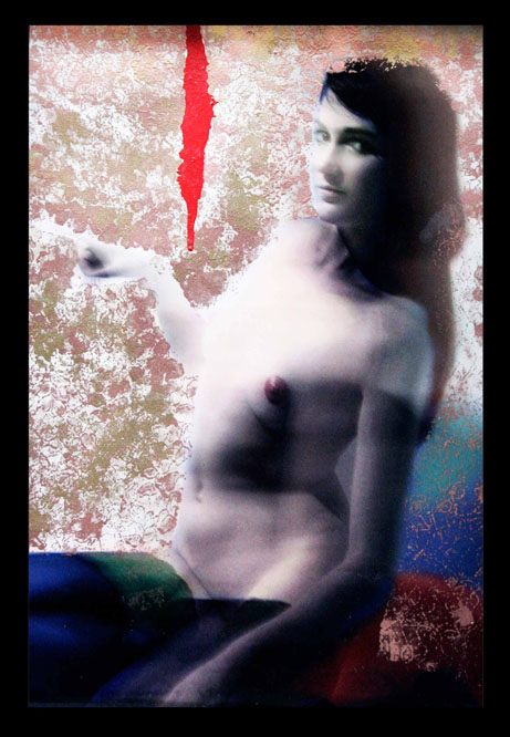 L'Ange — 75 × 50 cm